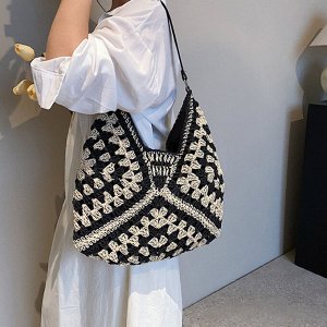 Сумка Видео: https-//www.modernbag.ru/media/upload/%D0%BD%D0%B0%D0%B1%D0%BE%D1%80%201/BG-S-105.mp4	

Плетеная соломенная сумка
Размер: см.фото&nbsp;
