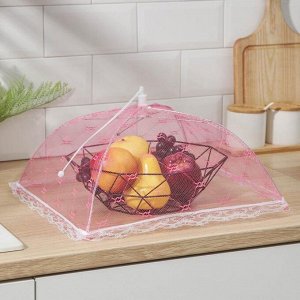 Сетка для продуктов защитная «Квадрат», 35*35 см, цвет МИКС
