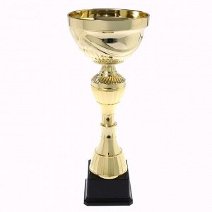 Кубок 134A, наградная фигура, золото, подставка пластик, 35 x 14 x 9,5 см