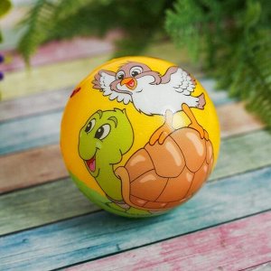 Мяч «Картинки животных», мягкий, цвета МИКС