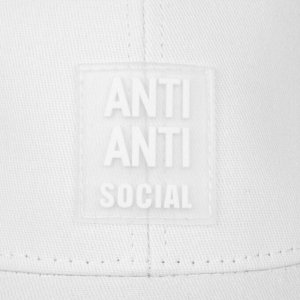 Кепка женская Anti Anti Social, цвет белый