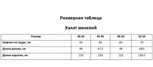 Халат домашний женский KAFTAN Basic размер, зеленый