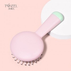 LMLTOP Мини-расческа для волос массажная (круглая)