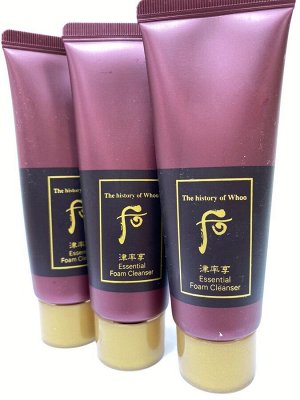 The History of Whoo essential foam cleanser Мягкая пенка для бережного очищения зрелой кожи 40 мл