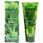 LEBELAGE NATURAL CLEANSING FOAM GREEN TEA Очищающая пенка для лица с экстрактом ЗЕЛЕНОГО ЧАЯ, 100 мл