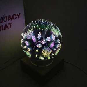 Красочная светодиодная  3D лампа