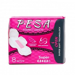 Прокладки гигиенические PESA Super, 8 шт (8 упаковок)