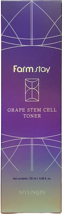 Farm Stay Grape Stem Cell Toner Антивозрастной Тонер с фито-стволовыми клетками винограда 130мл