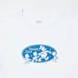 UNIQLO Disney Collection UT Graphic - хлопковая футболка с принтом