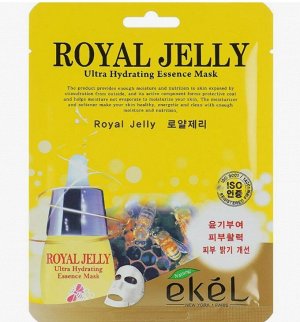 EKEL Mask Pack Royal Jelly Маска-салфетка для лица с маточным молочком 25мл
