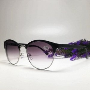 Корригирующие солнцезащитные женские очки с диоптриями