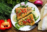Филе пангасиуса штучной заморозки гл. 5% 1001-1050г