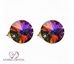 Пусета Elis 8mm c кристаллами Swarovski