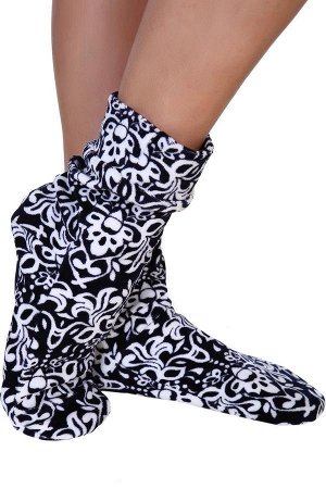 Носки Женские высокие свободные носки из разных тканей - велюра, махры, интерлока и других. Выбор определнной ткани не предоставляется.  Несколько вариантов расцветки - могут отличаться от представлен