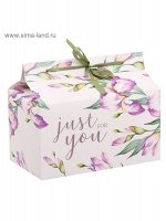 Коробка кондитерская 15 х10 х18 см В гости 1/5