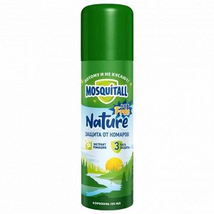 Средство от комаров аэрозоль MOSQUITALL Nature 150мл