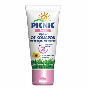 Средство от комаров крем PICNIC Baby 40мл Детский