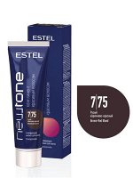 Тонирующая маска для волос Estel NEWTONE тон 7/75 Русый коричнево красный Эстель 60 мл