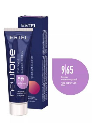 Estel Тонирующая маска для волос Estel NEWTONE тон 9/65 Блондин фиолетово красный Эстель 60 мл