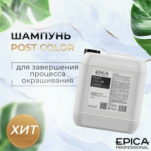 Шампунь для окрашивания волос - завершения процесса, Нейтрализующий Epica Professional Post Color 5000 мл Эпика
