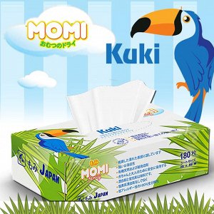 Салфетки-выдергушки бумажные Momi "Family KUKI"180 шт.