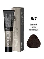 Эстель Краска для седых волос Estel De Luxe Silver 5/7 светлый шатен коричневый 60 мл