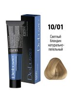 Краска для волос Эстель 10/01 светлый блондин натурально пепельный ESTEL De Luxe 60 мл