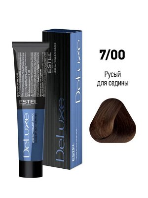 Краска для волос Эстель 7/00 русый для седины ESTEL De Luxe 60 мл