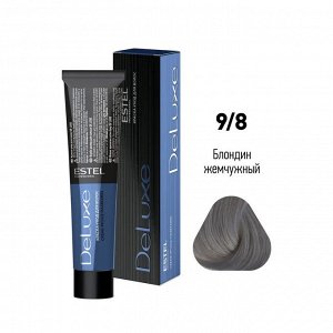 Estel Краска для волос Эстель 9/8 Блондин жемчужный ESTEL De Luxe 60 мл
