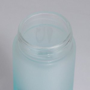 Бутылка для воды стеклянная VODA, 500 мл