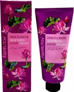 Farm Stay Крем для рук на основе экстракта розового лотоса Pink Flower Blooming Hand Cream Pink Lotus,100 мл
