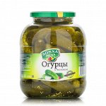 Огурчики 6-9 см с чесноком 1415 мл