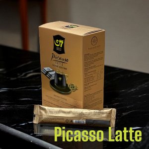 Кофе растворимый  «TrungNguyen» «G7» Gold   Picasso  Latte 18гр*14шт