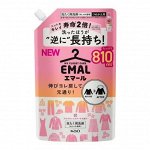 Жидкое средство &quot;Emal&quot; для стирки деликатных тканей (цветочный аромат) 810 мл, сменная упаковка с крышкой