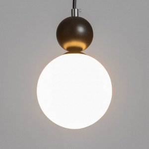 Светильник "Алва" G9 40Вт черный 12х12х18-118 см
