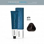 Краска для волос Эстель 4/0 шатен Estel PRINCESS ESSEX 60 мл