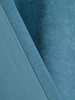Швейный цех "Маруся" Комплект штор КАНВАС (эффект замши) цвет ДЖИНС: 2 шторы по 150 см
