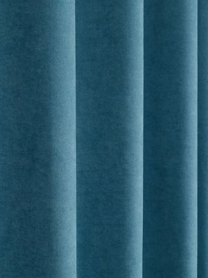 Комплект штор КАНВАС (эффект замши) цвет ДЖИНС: 2 шторы по 150 см