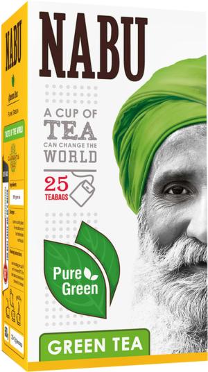 Чай зеленый NABU Pure Green  25пак