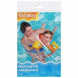 Нарукавники для плавания Bestway «Фрукты», 23x15 см, от 3-6 лет, МИКС, 32042