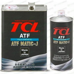 Масло трансмиссионное TCL ATF Matic-J синтетическое, промо-набор 4+1л, арт. A004TYMJ_41
