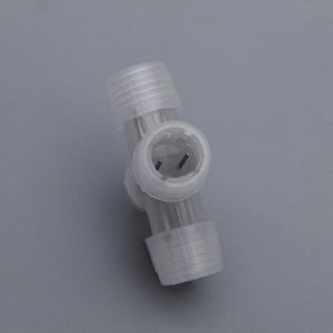 Х-образный коннектор Luazon Lighting для светового шнура 13 мм, 2-pin