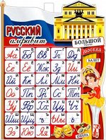 Плакат &quot;Русский алфавит&quot;