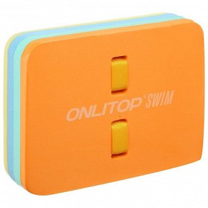 Пояс для обучения плаванию ONLYTOP, детский, 30х23х8 см, цвета МИКС