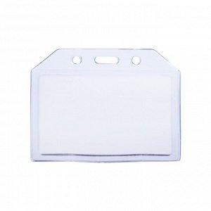 Бейдж-карман горизонтальный (внешний 100 х 78 мм, внутренний 90 х 54 мм), силиконовый