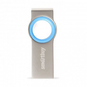 Флешка Smartbuy 16GBBMC2, 16 Гб, USB2.0, чт до 20 Мб/с, зап до 10 Мб/с, синяя