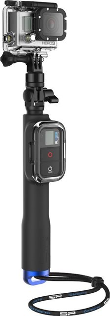 Монопод для экшн камер POLE 39 Remote с креплением для WiFi пульта, 100 cм