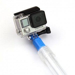 Монопод для экшн камер Плавающий прозрачный Aquapod с креплением для пульта