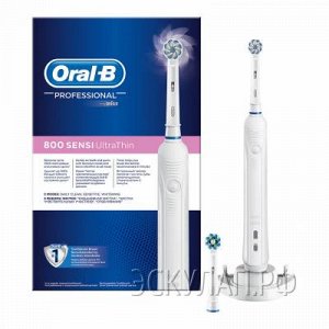 ORAL-B Орал-Би Щетка Зубная Электрическая Professional 800 Sensi Ultra Thin (Тип 3757)