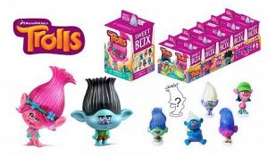 СВИТБОКС TROLLS Мармелад с игрушкой в коробочке (кхк) 12/10, 10г. 